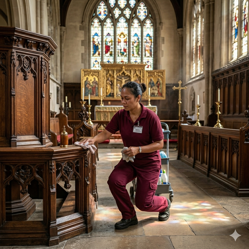 church cleaning